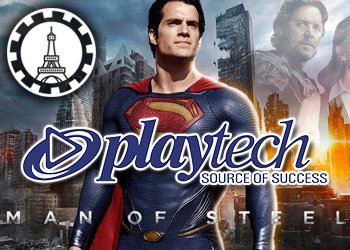 Playtech lance la nouvelle machine a sous Man of Steel