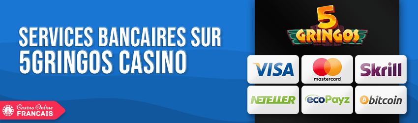 retrait sur 5gringos casino