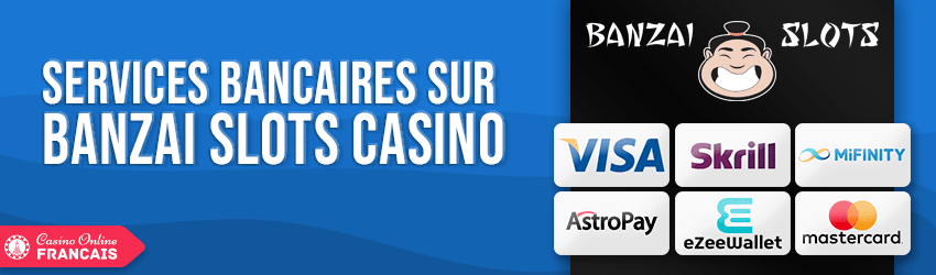 retrait sur banzai slots casino