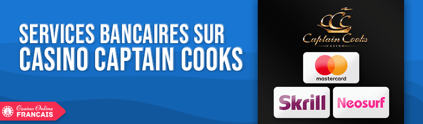 option bancaire de captain cooks