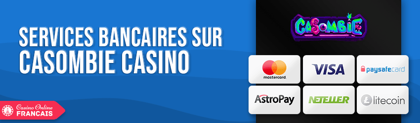 retrait sur casombie casino