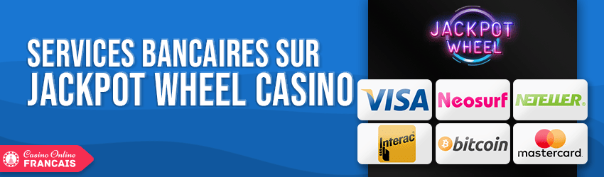 option bancaire de jackpot wheel casino