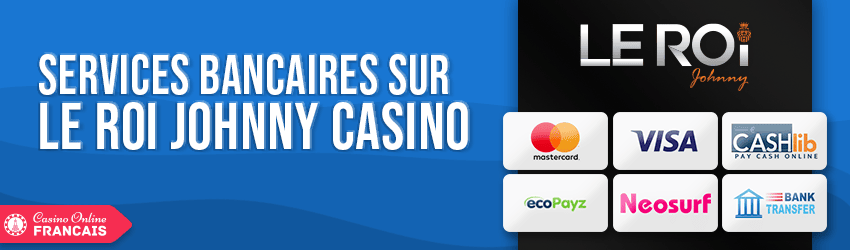 retrait sur le roi johnny casino