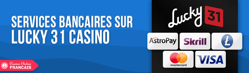 retrait sur lucky 31 casino