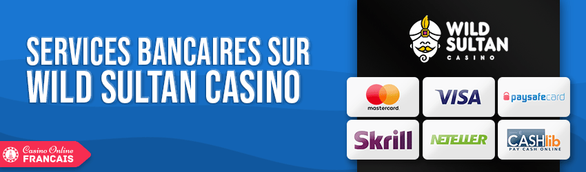 services bancaires wild sultan casino