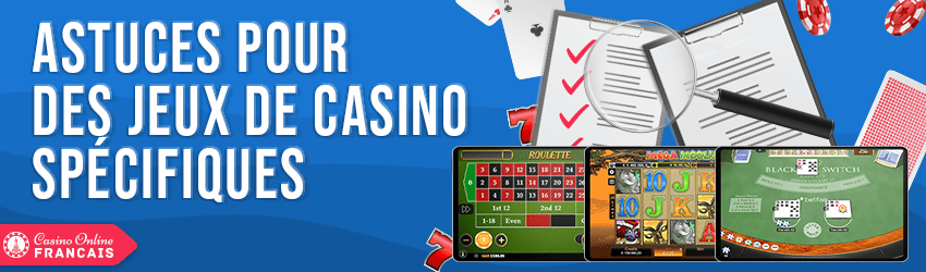 astuces de jeux de casino