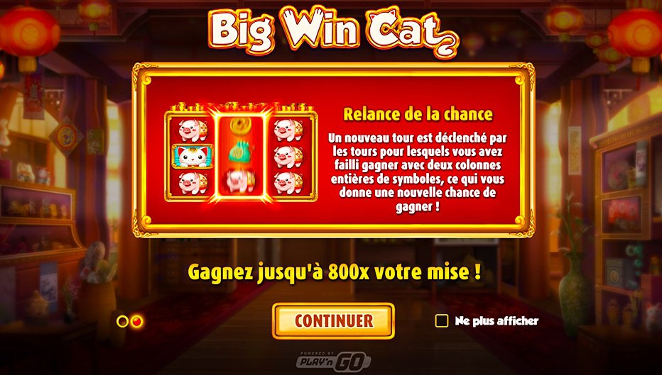 machine à sous Big Win Cat