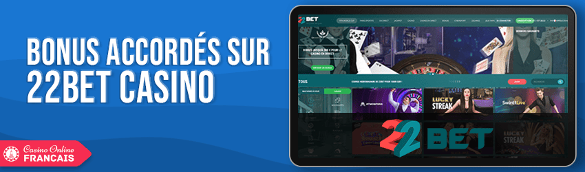 bonus 22Bet Casino