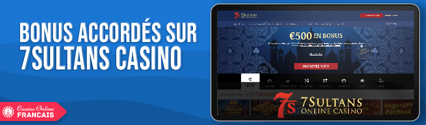 bonus sur 7 sultan casino