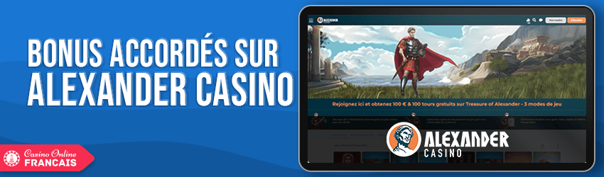 bonus de alexander casino