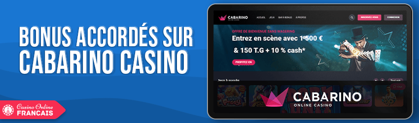 bonus de cabarino casino