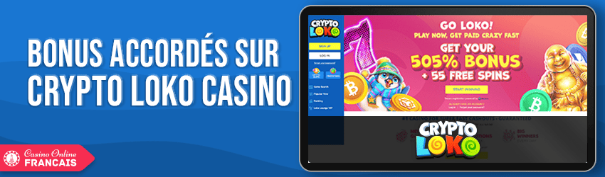 bonus de crypto loko casino