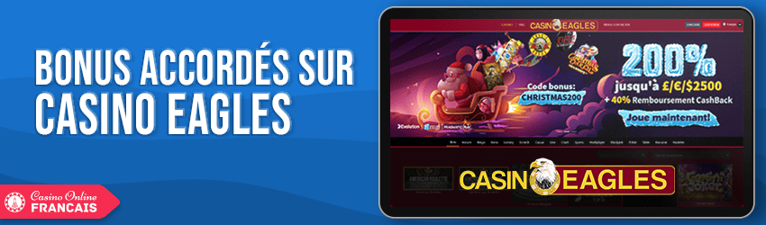 bonus de eagles casino