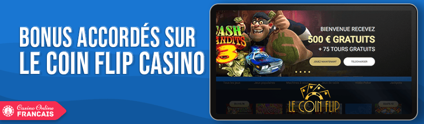 bonus de Le Coin Flip Casino