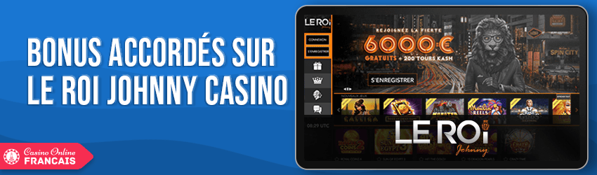 bonus le roi johnny casino