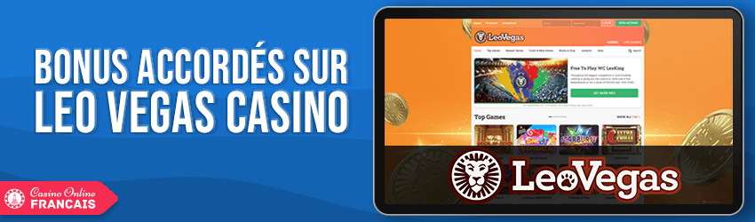 bonus de Casino Leo Vegas