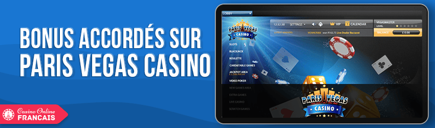 Paris Vegas Casino bonus