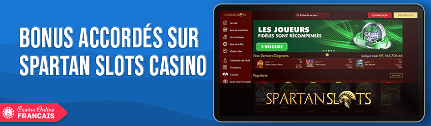 bonus Casino Spartan Slots