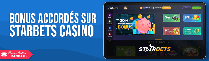 bonus de starbets casino