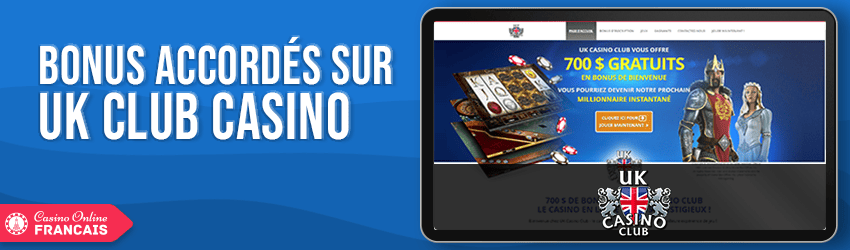 bonus de uk casino club