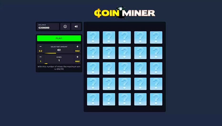 Lignes de paiement Coin Miner