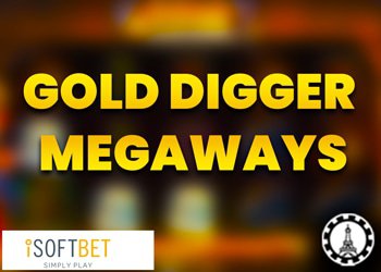 collectez des pepites d'or du jeu gold digger megaways