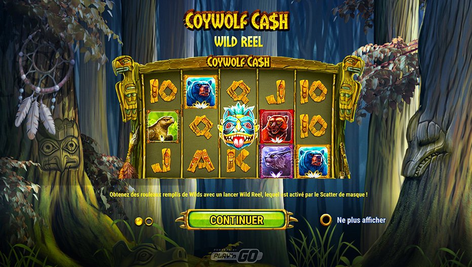 machine à sous Coywolf Cash