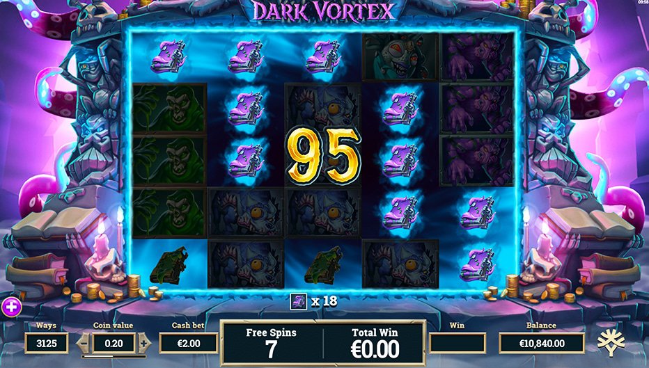 Lignes de paiement Dark Vortex