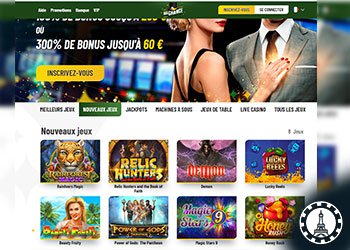 découvrez les jeux dont vous pouvez profiter sur machance casino