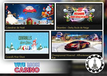 découvrez les promotions de noël de vive mon casino