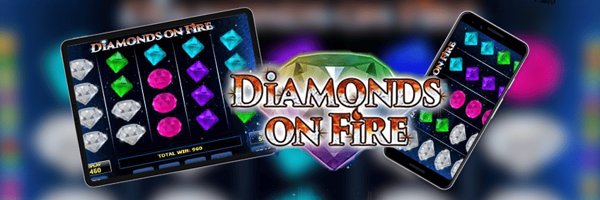 diamonds on fire