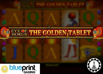 eye of horus the golden tablet jeu de blueprint gaming