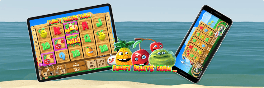 funky fruits farm playtech