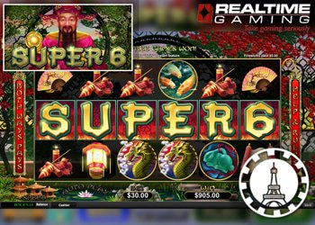 gain de 541090 dollars décroché sur le jeu super 6 de rtg cof