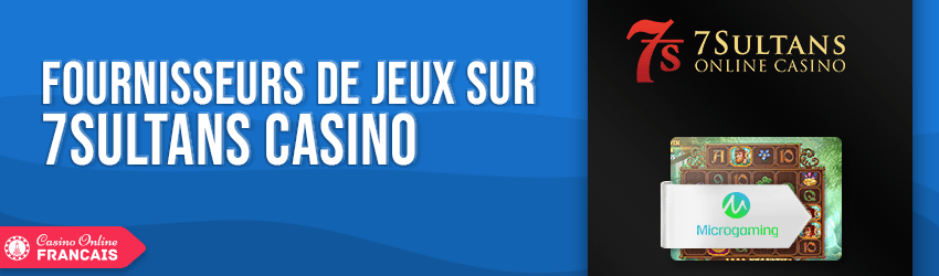 jeux disponibles sur 7 sultan casino