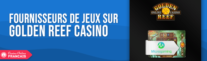 jeux de golden reef casino