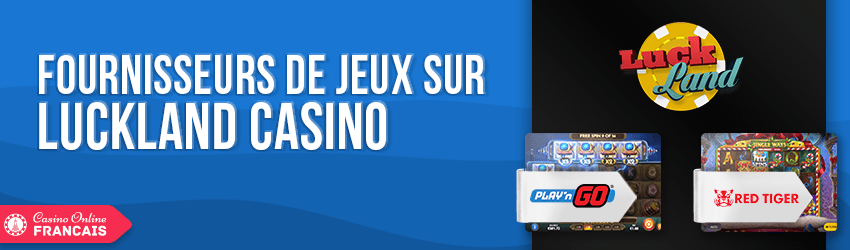 jeux sur luckland casino