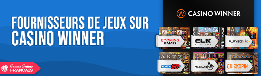 fournisseurs de jeux sur winner