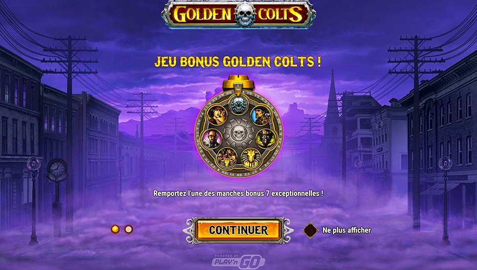 Machine à sous Golden Colts