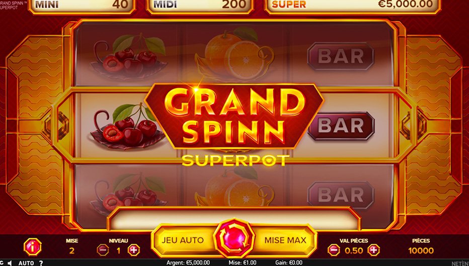 machine à sous Grand Spinn Superpot