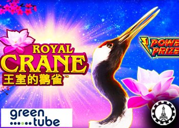 greentube dévoile le jeu power prizes royal crane