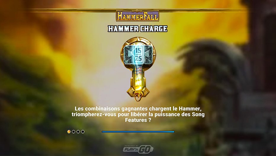 machine à sous hammerfall