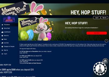 happy easter du casino en ligne jackpot wheel