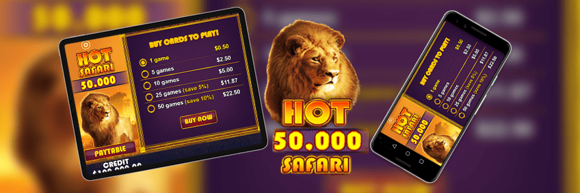 hot safari scratchcard