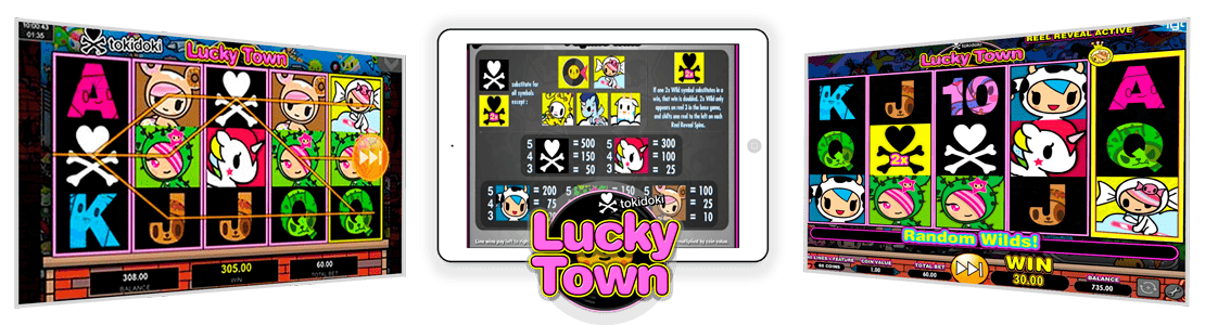 version mobile de tokidoki lucky town