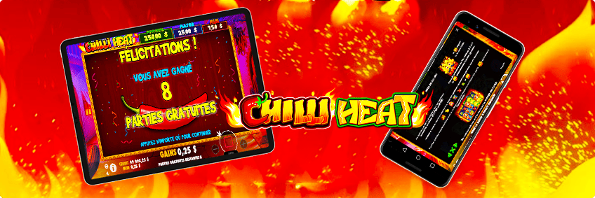 version mobile de play chilli heat