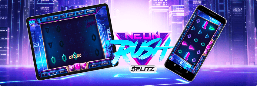 version mobile Neon Rush Splitz