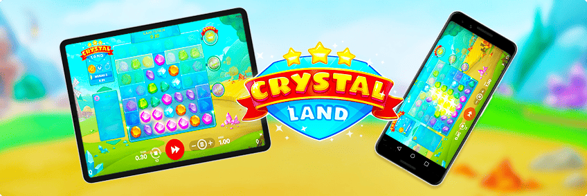 version mobile de crystal land