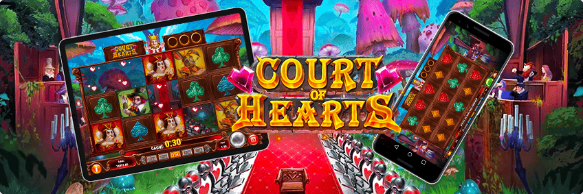 version mobile Court of Hearts