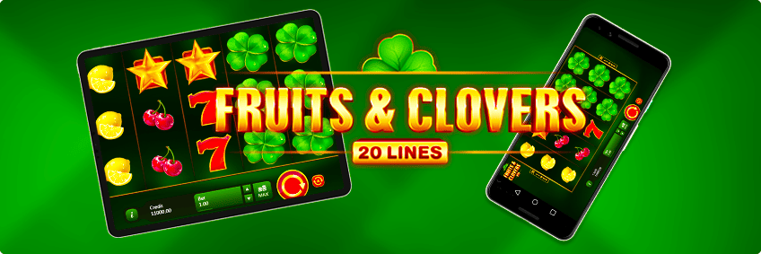 version mobile Fruits & Clover: 20 Lines